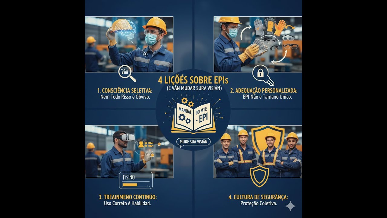 4 Lições sobre EPIs
