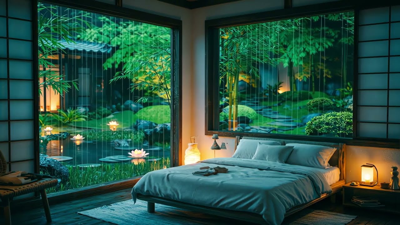 Peaceful Rain & Piano | Music for Deep Sleep & Mindfulness