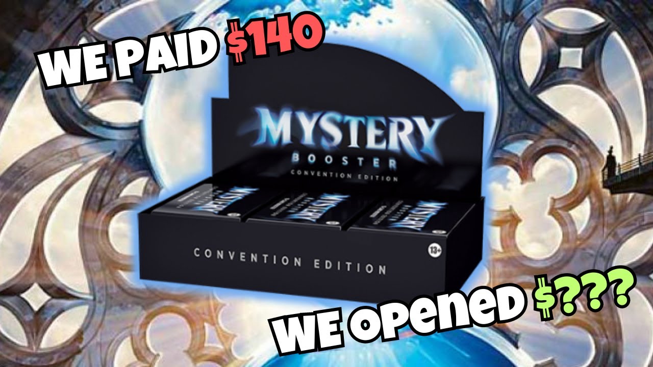 Открытие коробки с бустерами MTG Mystery! Сможем ли мы победить коробку?