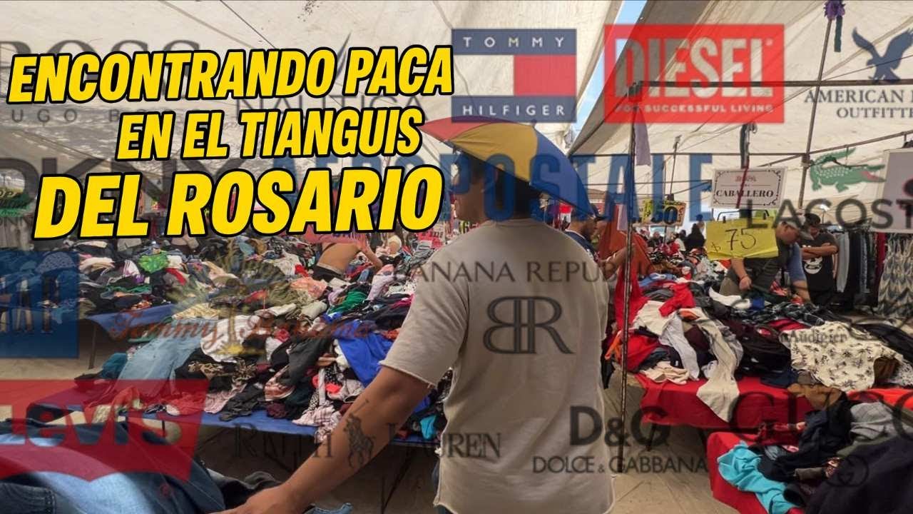 ENCONTRANDO ROPA DE MARCA EN EL TIANGUIS DEL ROSARIO CDMX