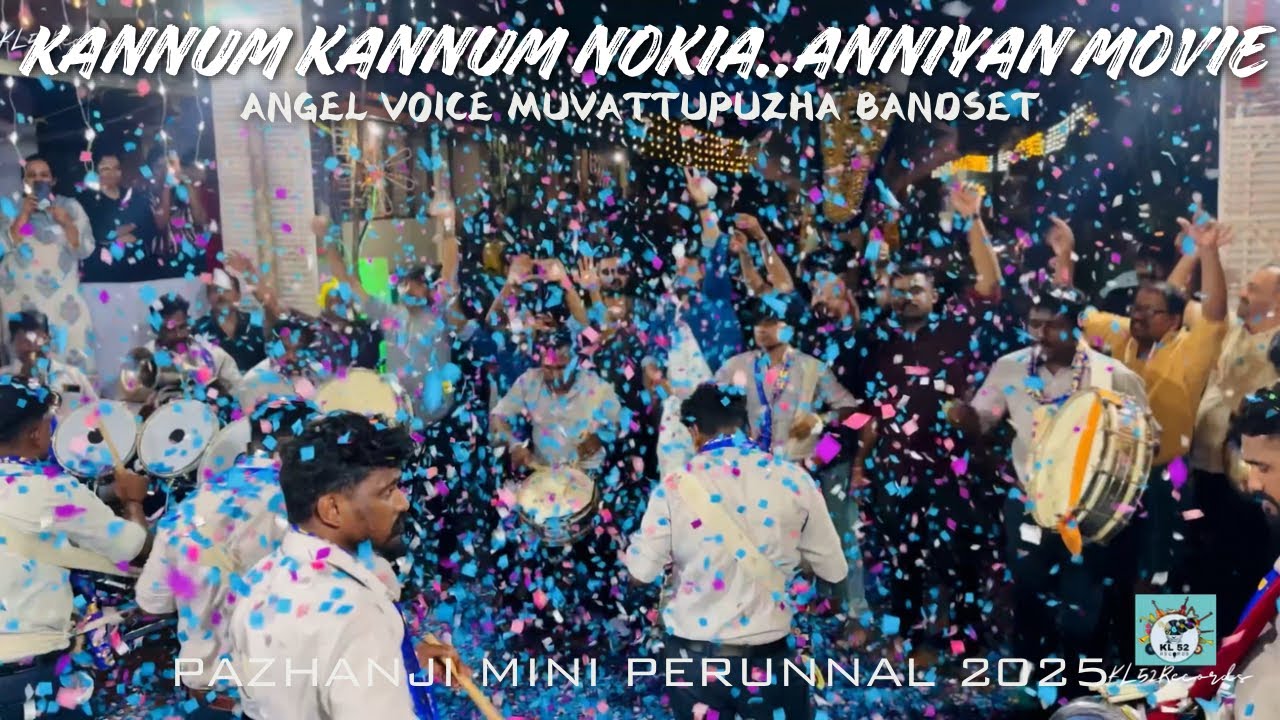 Kannum Kannum Nokia - Anniyan | Angel Voice Muvattupuzha Bandset | Pazhanji Mini Perunnal | Use🎧😌