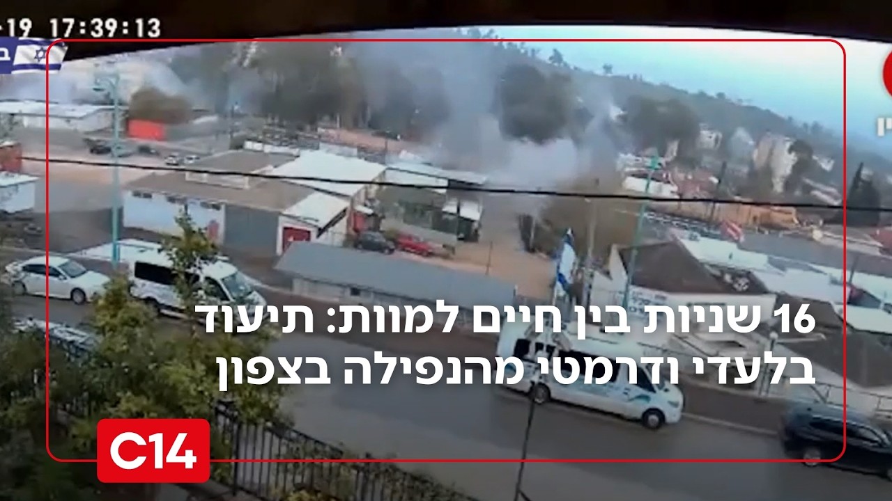 16 שניות בין חיים למוות: תיעוד בלעדי ודרמטי מהנפילה בצפון