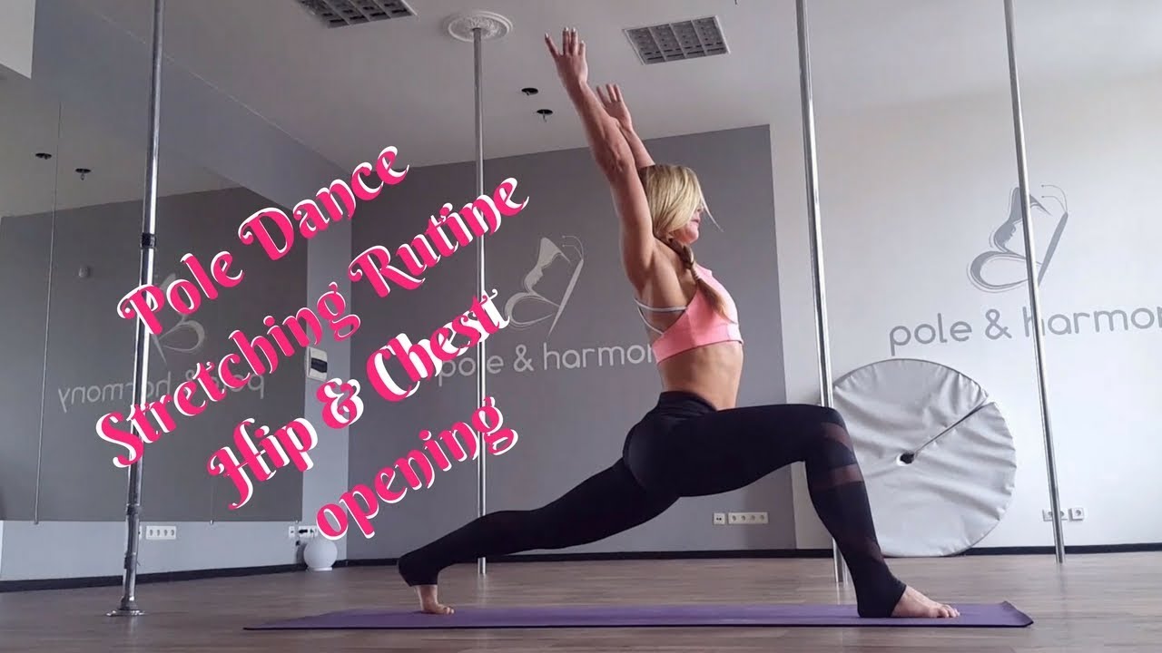 Pole Dancing Flexibility stretches (Hips & Chest stretch routine)