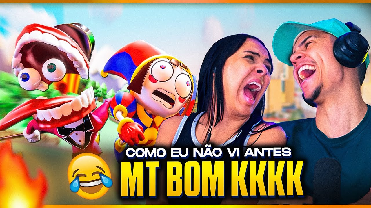 O INCRÍVEL CIRCO DIGITAL: PILOTO | [Casal Jounin React] 🔥