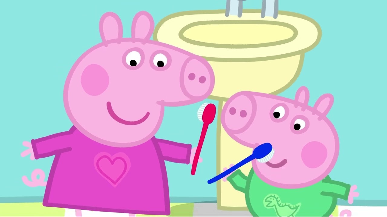 Târgul de la școală | Purcelușa Peppa Sezon 1 | Episoade Complete