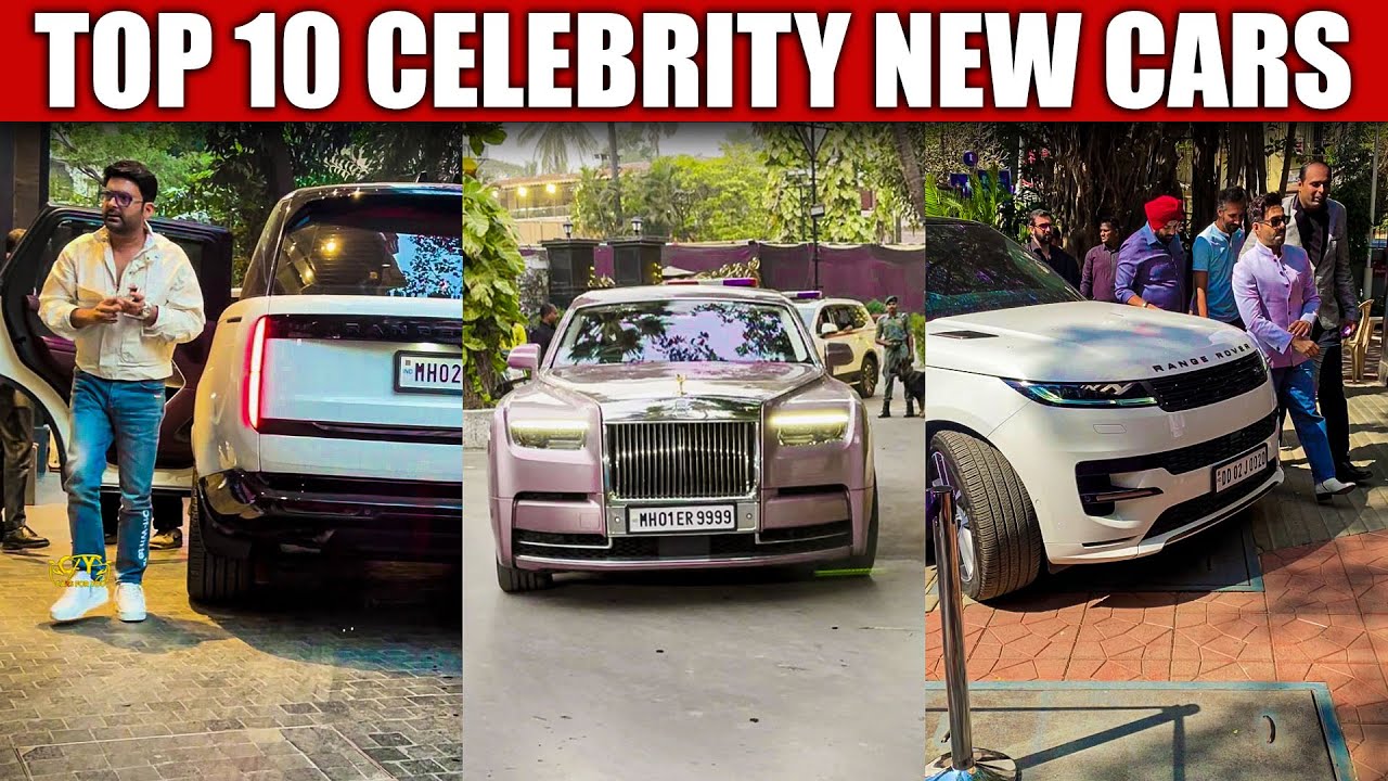Top 10 Indian Celebrity Who Bought New Cars 2025