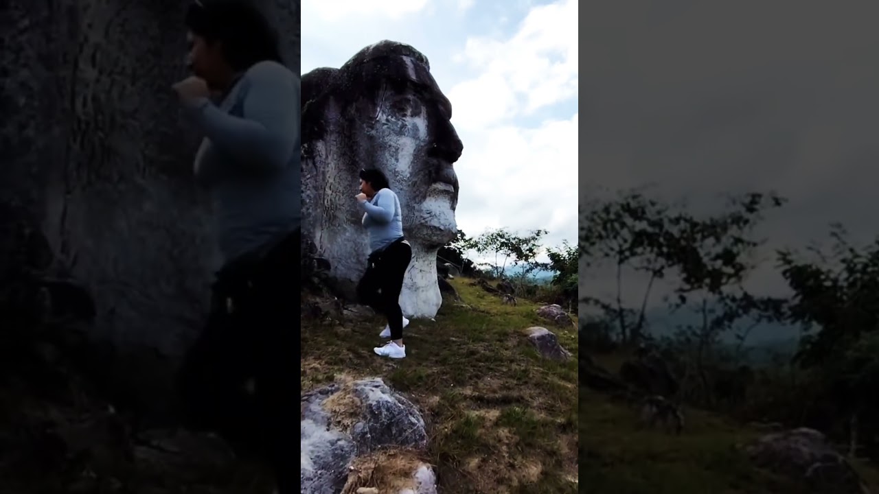 TARAPOTO (LOS HUMASAPAS /BOSQUE DE PIEDRAS EN FORMA DE CABEZAS HUMANAS) 