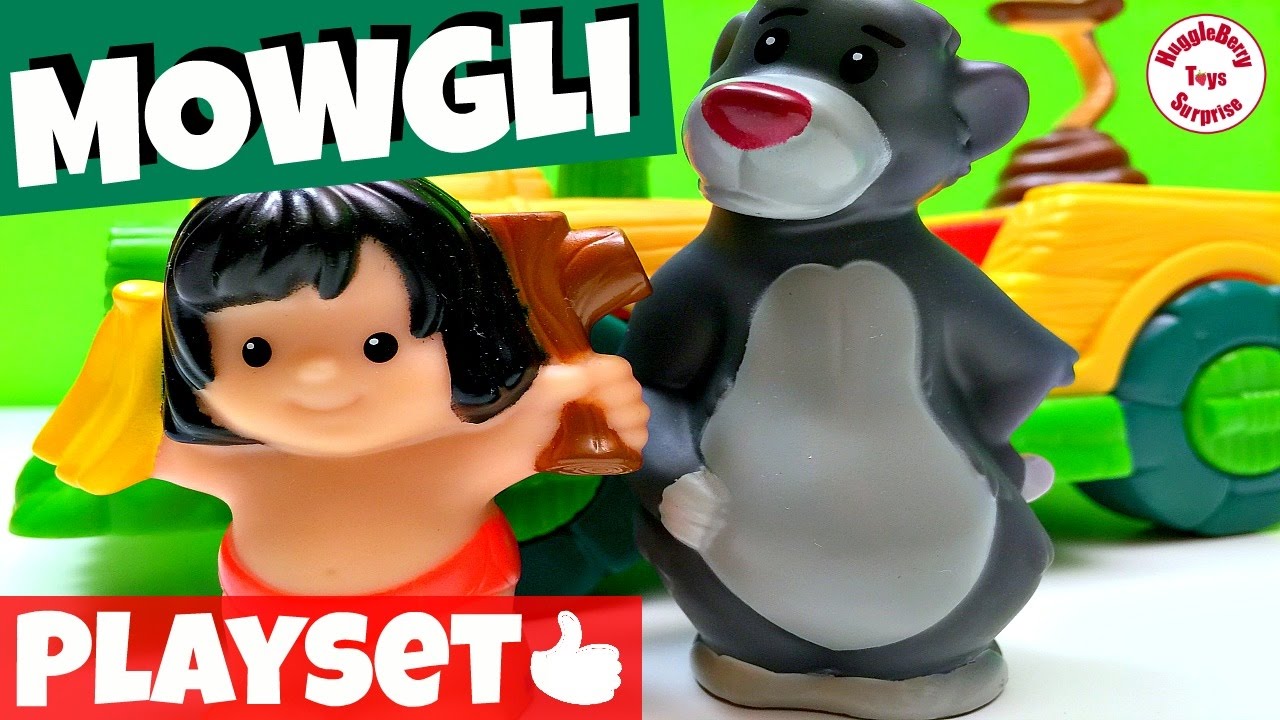 Little People Toys | The Jungle Book Truck | Jungle Book Mowgli Baloo + Music