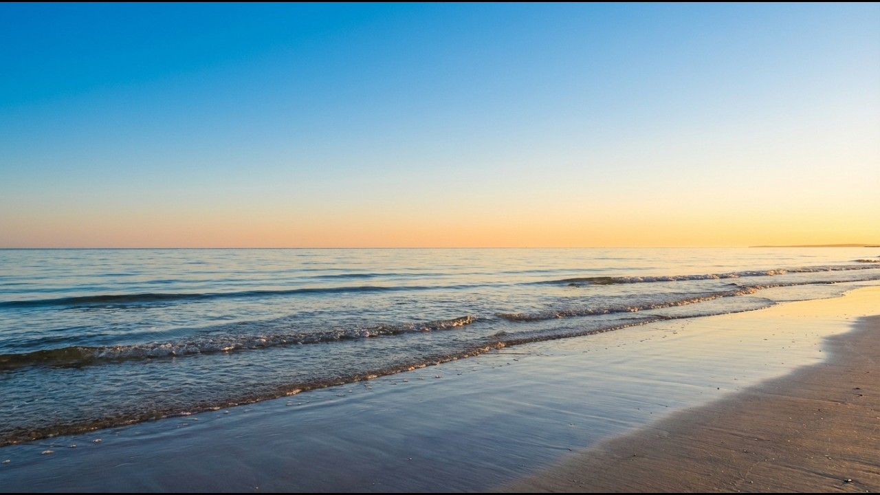 Deep Relaxing Beach Waves | Alpha Waves Music For Sleeping | Sounds For Your Health