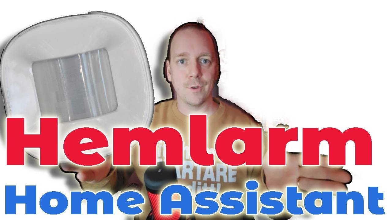 Hemlarm i Home Assistant med Alarmo – rörelsesensor del 4