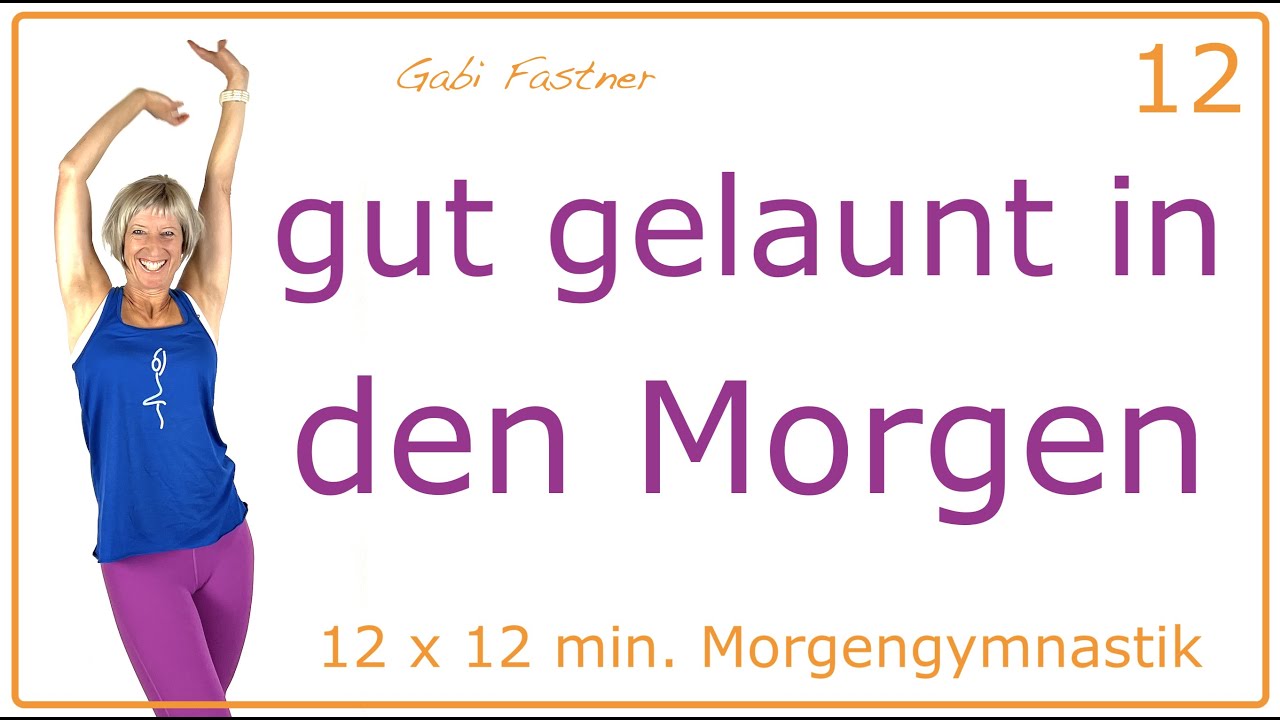 12/12🌼in 12 min. gut gelaunt in den Morgen starten | ohne Geräte, im Stehen