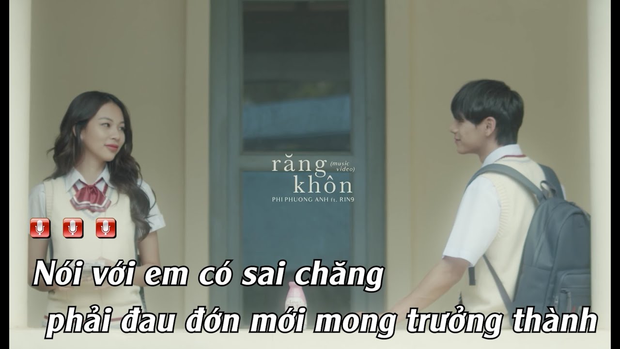 KARAOKE - Răng Khôn - Phí Phương Anh ft. RIN9 - BEAT CHUẨN