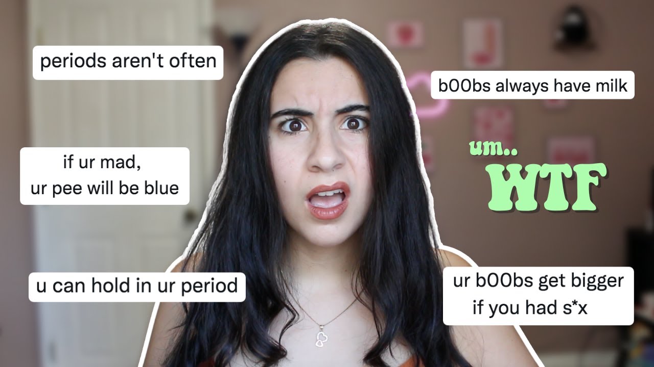 I can't believe men *ACTUALLY* believe these things about women.. (PLS BE A JOKE)