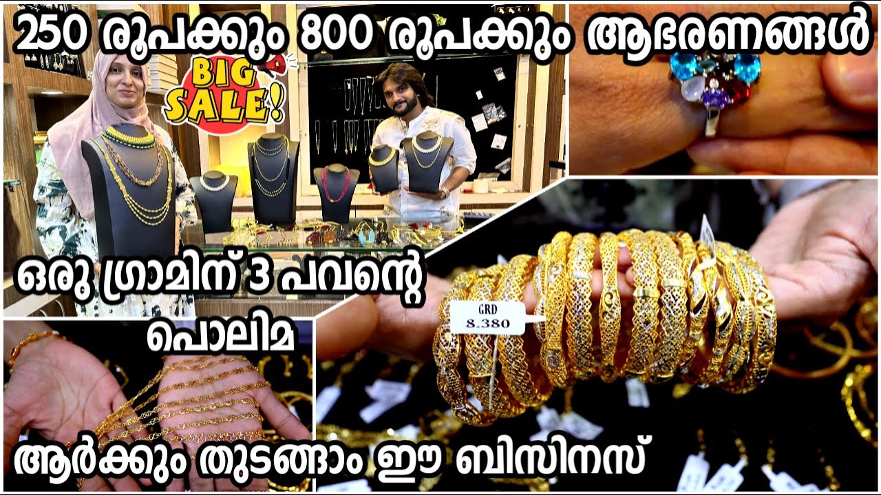 250 രൂപക്കും 800 രൂപക്കും തുടങ്ങുന്ന ഞെട്ടിക്കും ആഭരണം വാങ്ങി വിറ്റാലും ഇരട്ടി ലാഭം പറ്റിയ ബിസിനസ്‌