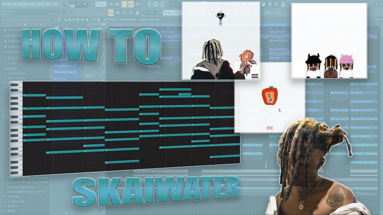 How To Make BOUNCY Beats for Skaiwater Like J Dolla (FL Studio Tutorial)