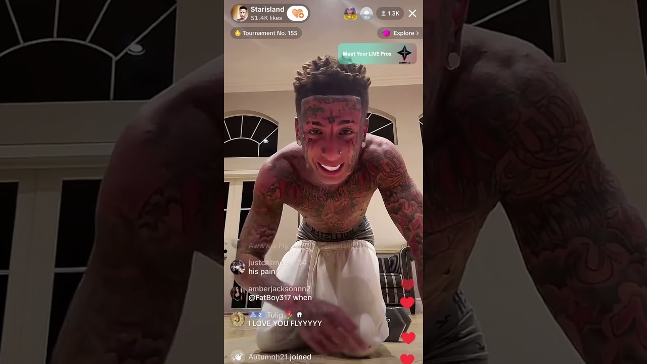 Flyysoulja starts crying on live part 1