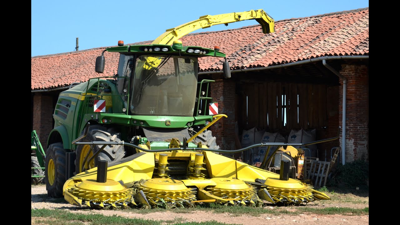 CORN SILAGE / TRINCIATO MAIS 2019 / JOHN DEERE 8600i / AZIENDA AGRICOLA PEDRAZZINI
