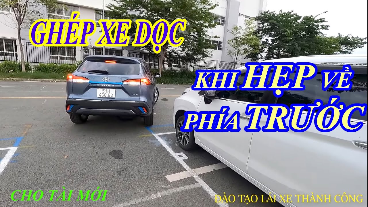 MẸO GHÉP XE DỌC NGOÀI THỰC TẾ CHO TÀI MỚI: ÉP SÁT 1 GÓC
