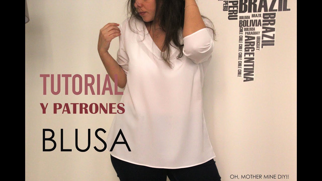 DIY Tutorial: Blusa básica (patrones gratis)