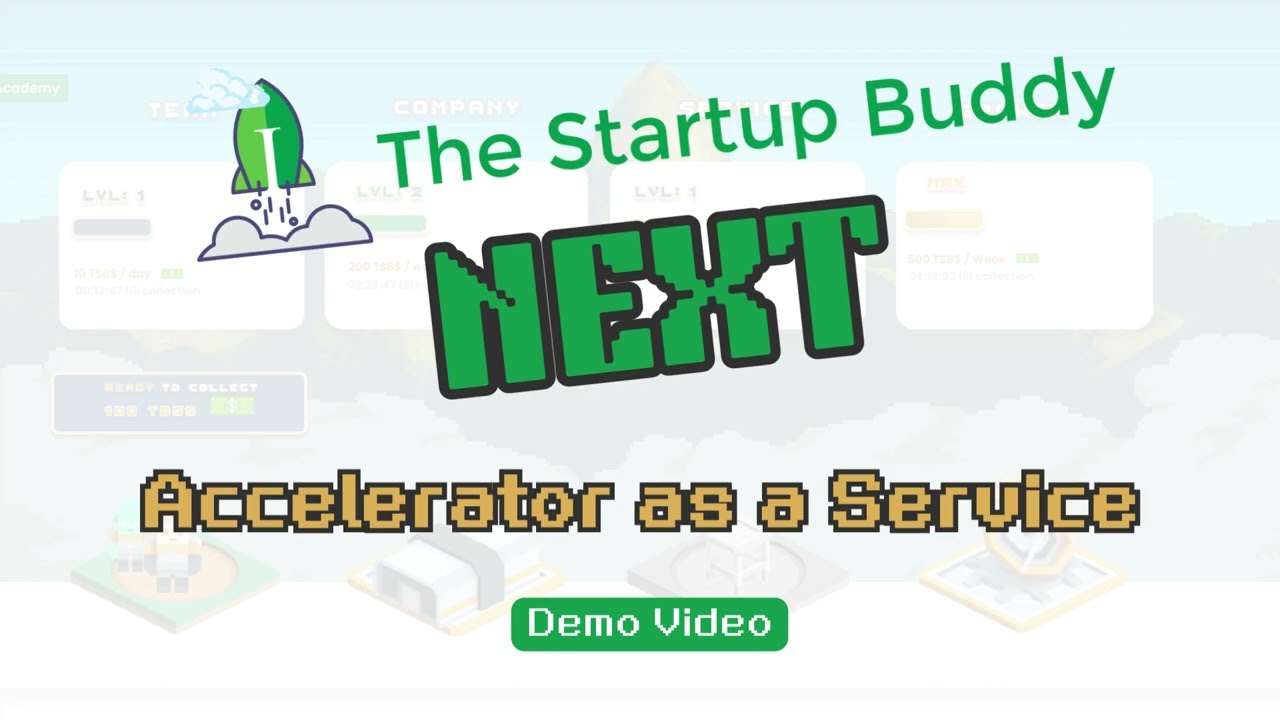 The Startup Buddy NEXT introduction video