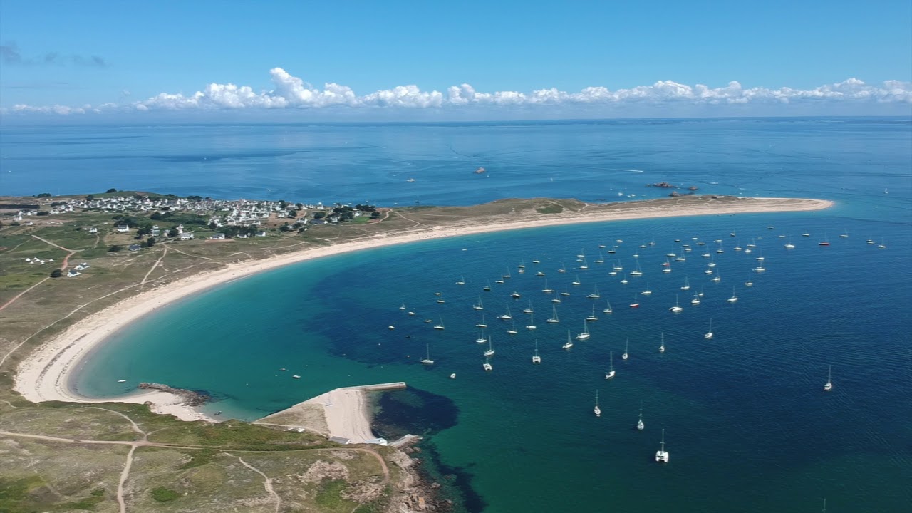 Ile de Houat vue du ciel