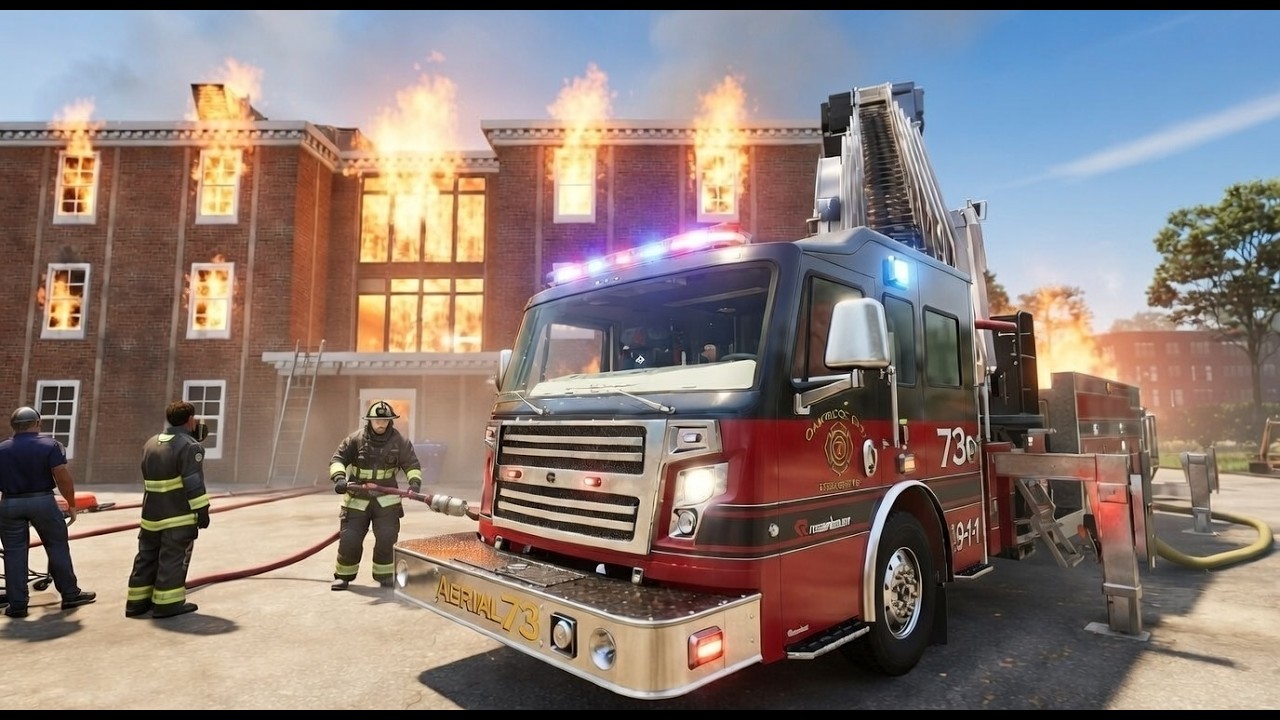 Взрывной пожар вырубил пожарных в симуляторе пожаротушения Ignite.