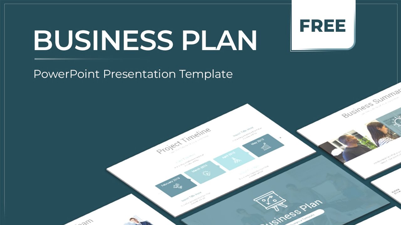 Best Business Plan Free PowerPoint Template - Nulivo Market
