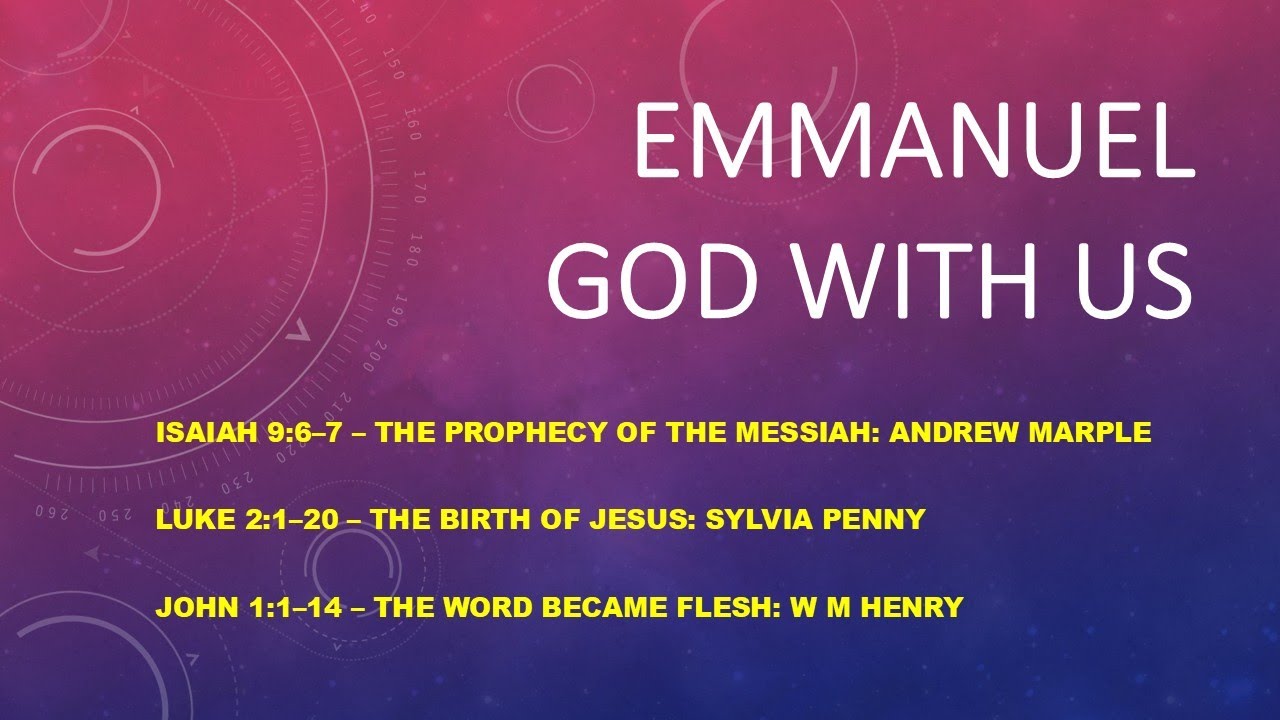 Christmas Characters 3: Emmanuel: God with us