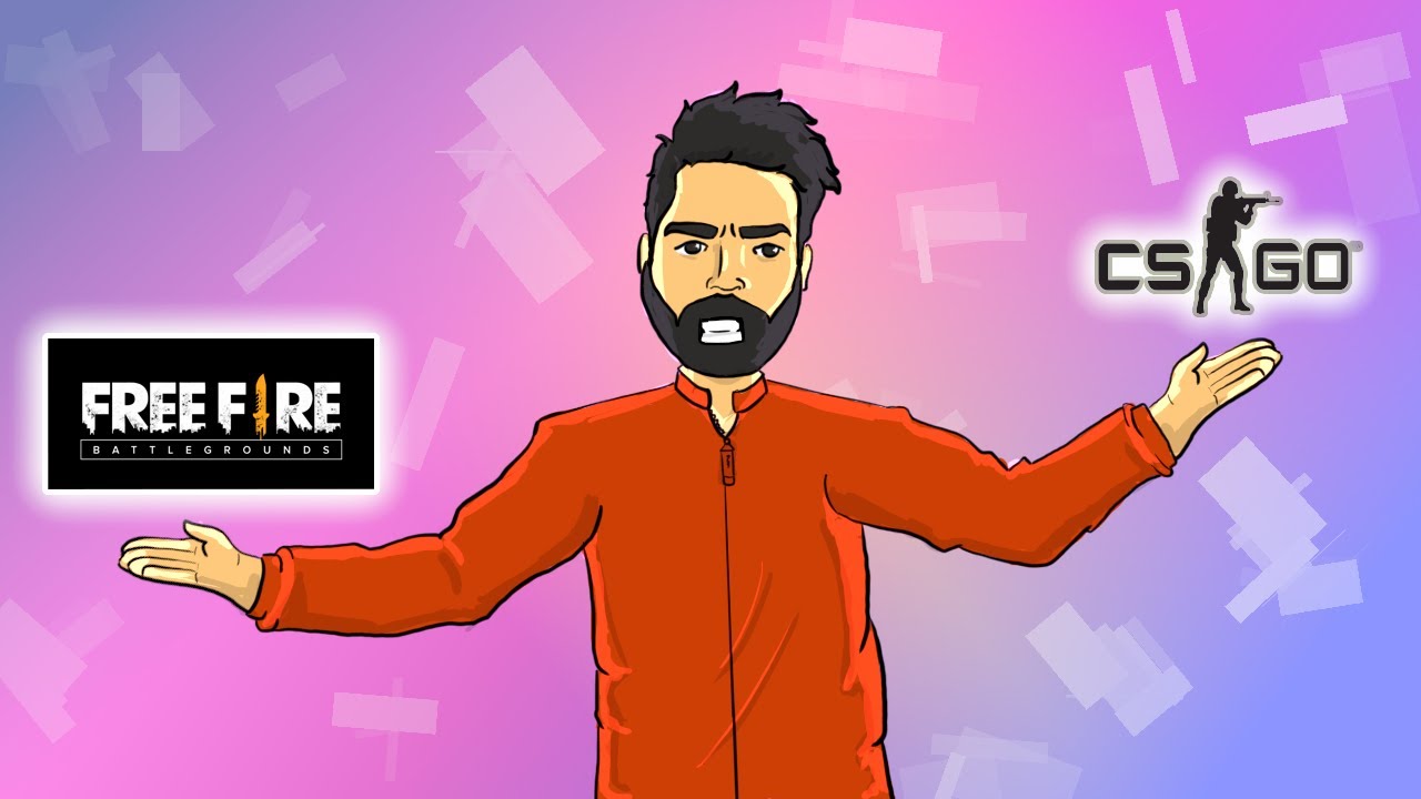 Free Fire & CSGO in a single Game but its Funny 😂😂