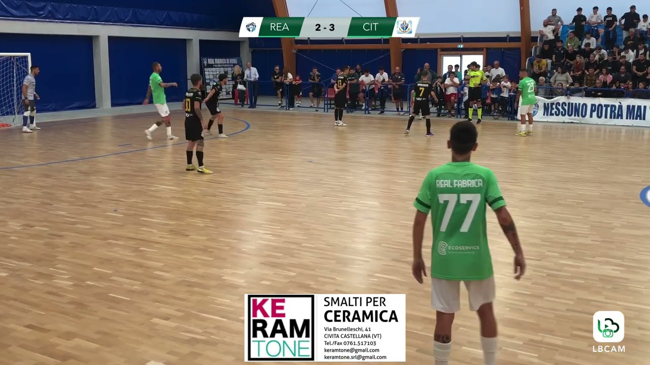 Serie B: Real Fabrica - Città di Anzio