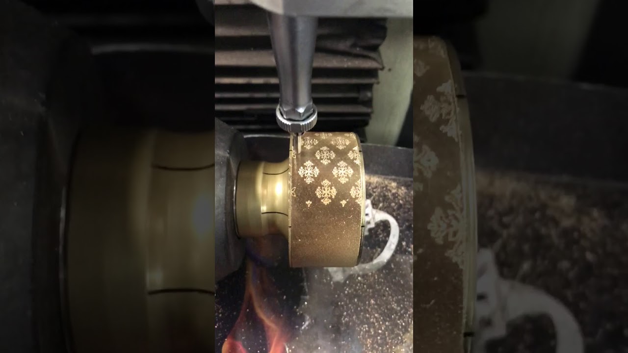 CNc de  bilezik &uuml;zerine desen