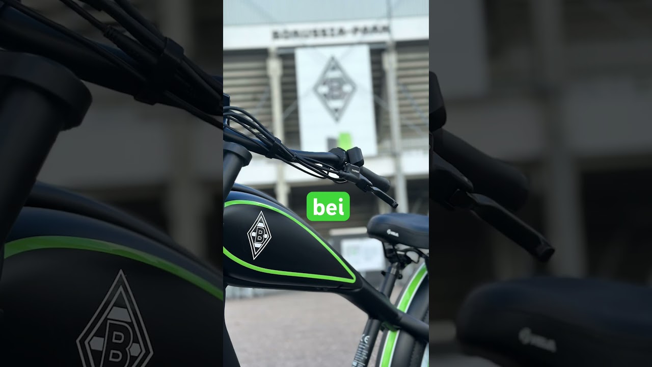 Das Borussia M&ouml;nchengladbach - lizensiert 😍✅ #scooterwerkstatt #borussiam&ouml;nchengladbach #ebike