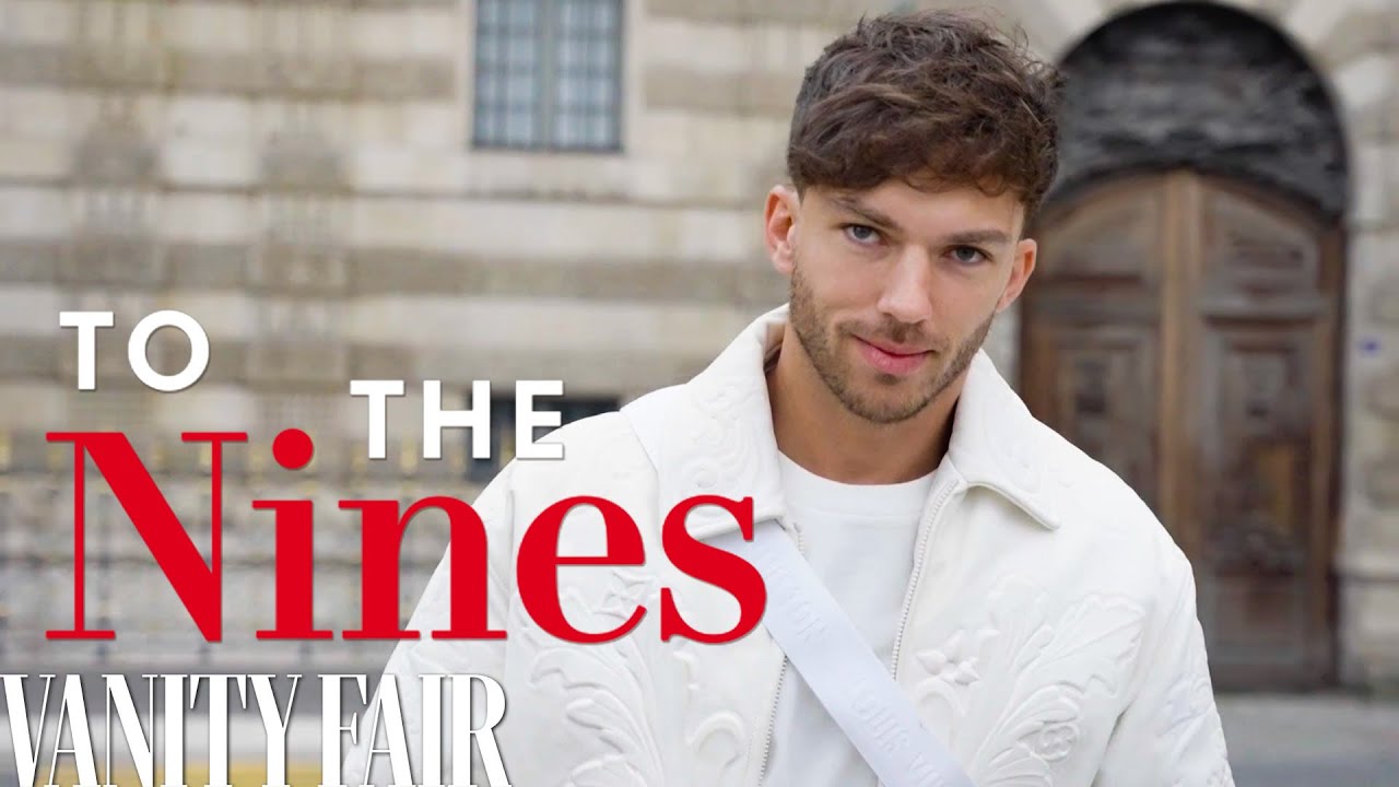 Pierre Gasly se prépare pour le défilé Louis Vuitton à la Fashion Week Homme de Paris | Vanity Fair