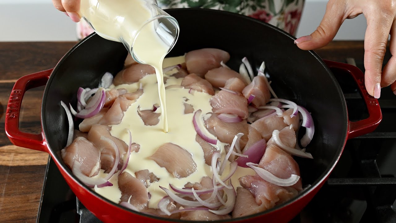 Этот рецепт сведет вас с ума! Куриное филе с рисом! Невероятно вкусный рецепт!