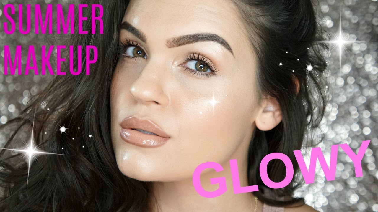 Glowy Dewy Summer Makeup