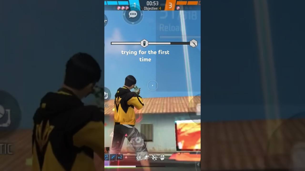 playing freefire first time #viralvideo  dreaming to be youtuber
