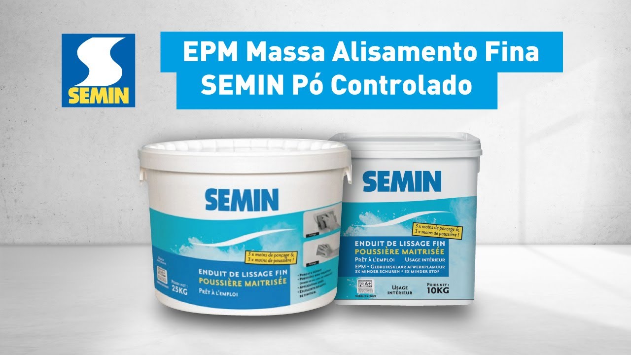 EPM Massa Alisamento Fina SEMIN Pó Controlado
