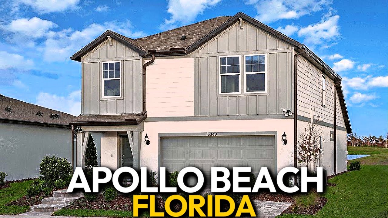 Inside an INCREDIBLE New Home For Sale in Tampa Florida | Pulte Homes | Apollo Beach Florida