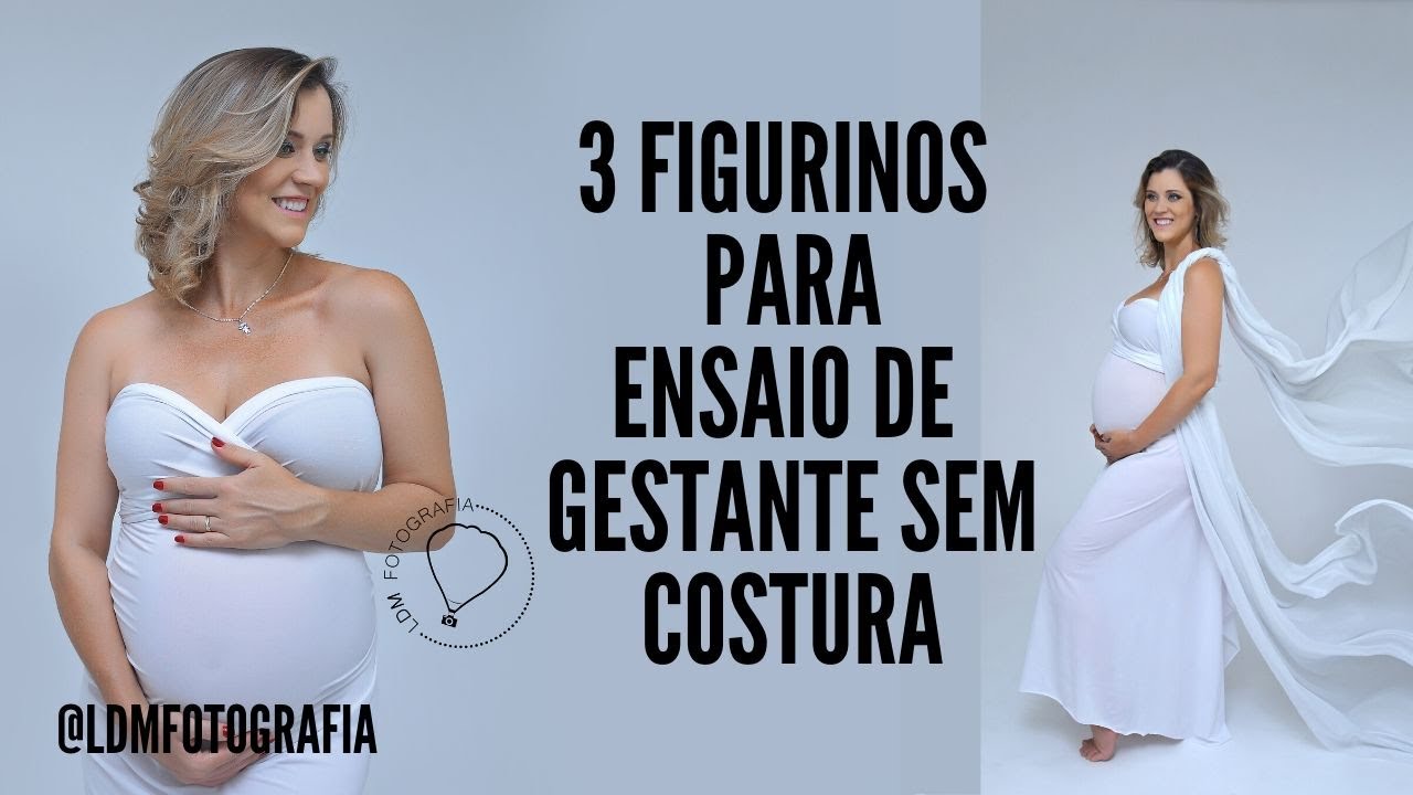 3 TOPS DE GESTANTE SEM COSTURA | AMARRAÇÃO | Para fotógrafos