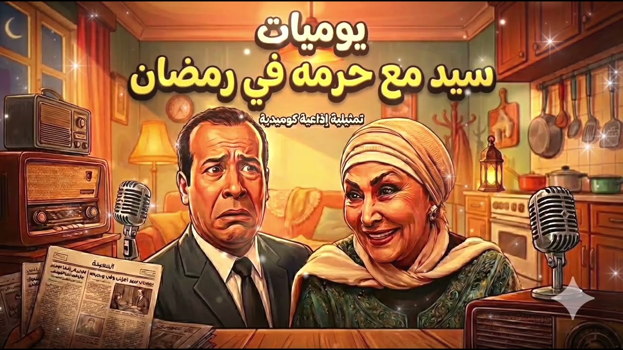 قبل الفطار بدقايق… سيد مع حرمه في رمضان 😂 | تمثيلية إذاعية كوميدية كاملة