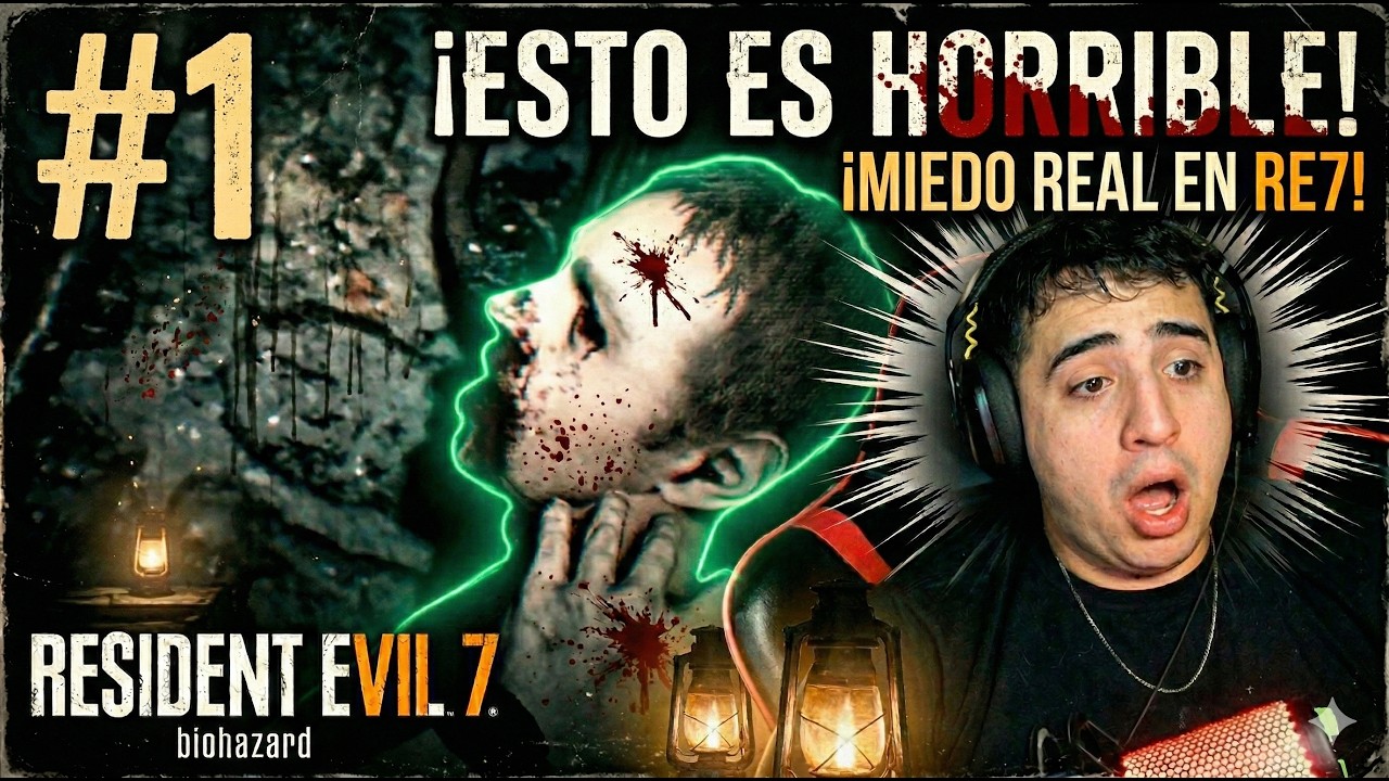 ENCERRADO con una FAMILIA de locos | Resident Evil 7