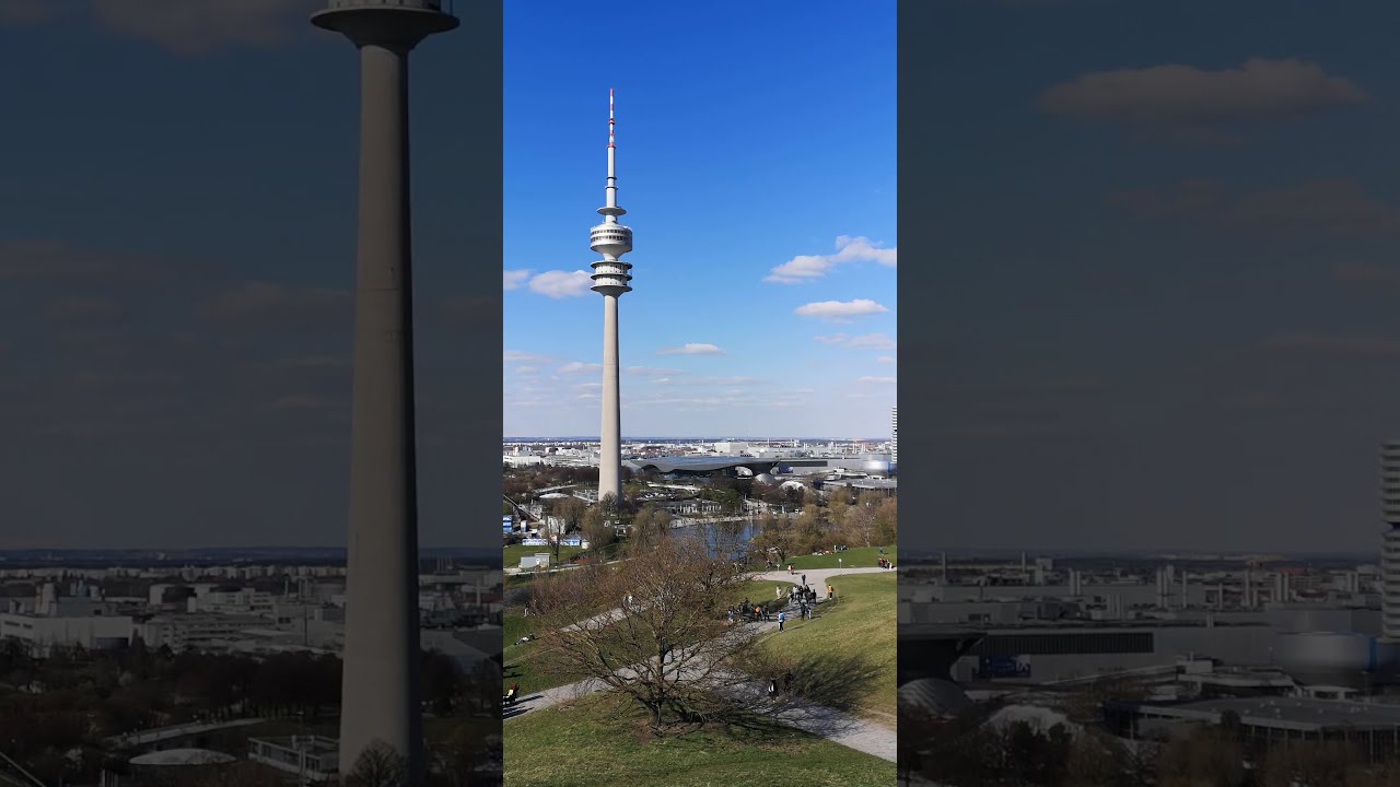 Munich  Skyline  with the Olympia Tower