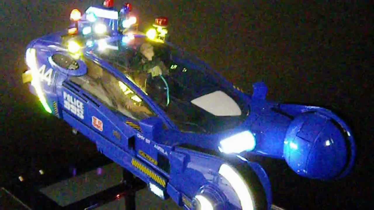 BLADE RUNNER - POLICE SPINNER Lighting decoration model Ver.3 (FUJIMI 1/24 SPINNER)