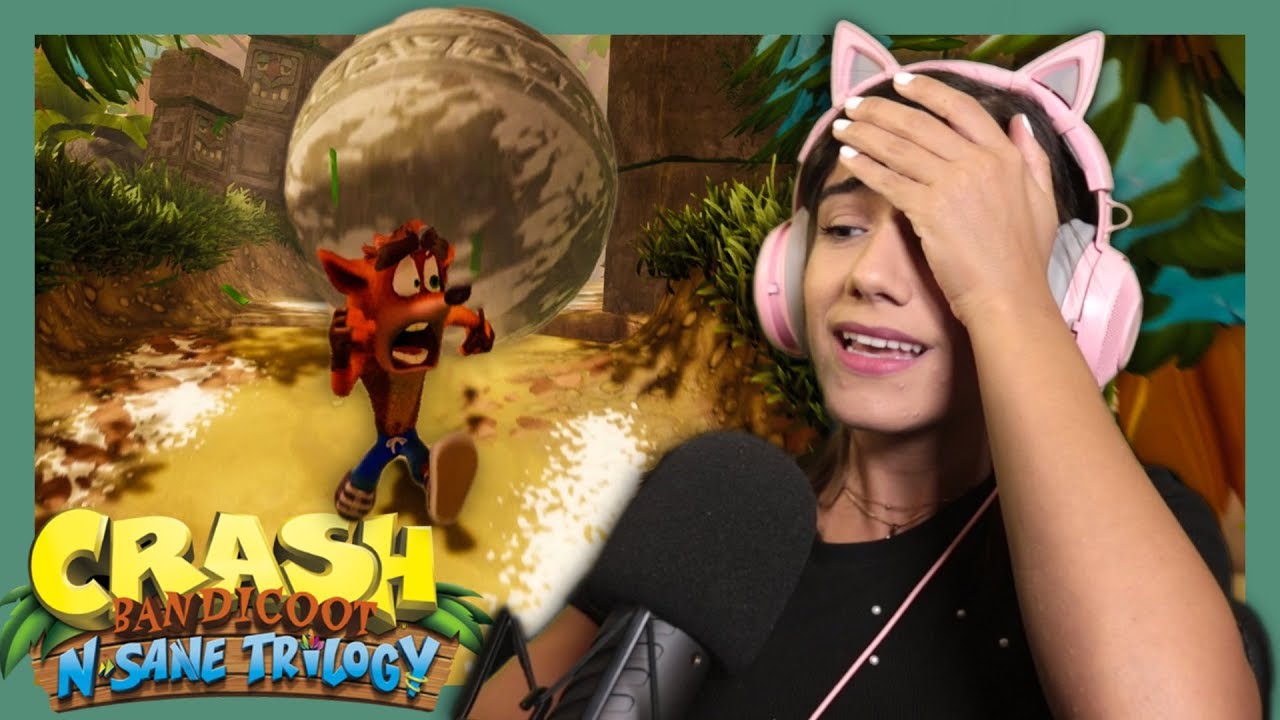 ΤΡΕΧΩ ΝΑ ΣΩΘΩ ΑΠΟ ΤΗΝ ΤΕΡΑΣΤΙΑ ΠΕΤΡΑ | Crash Bandicoot | GamerKonstantina