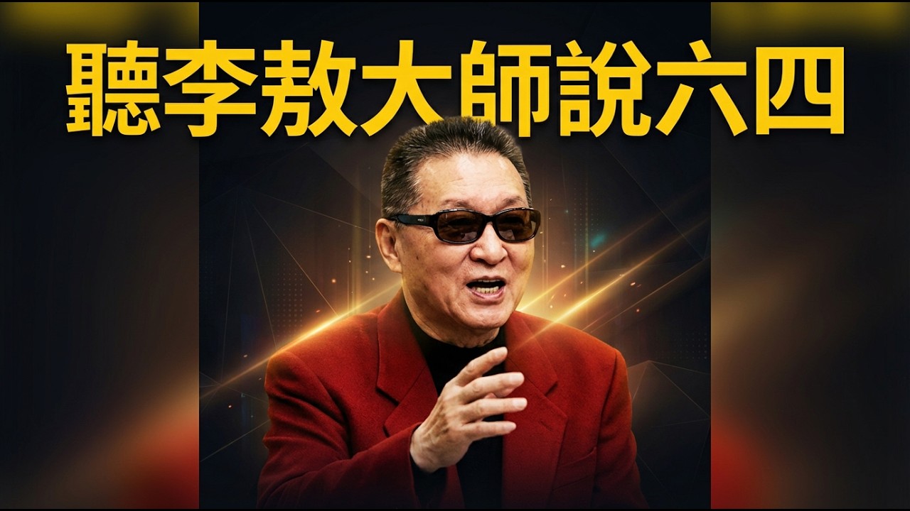 六四就是共產黨的邪惡暴行？聽李敖大師怎麼詮釋六四。2025發燒影片！
