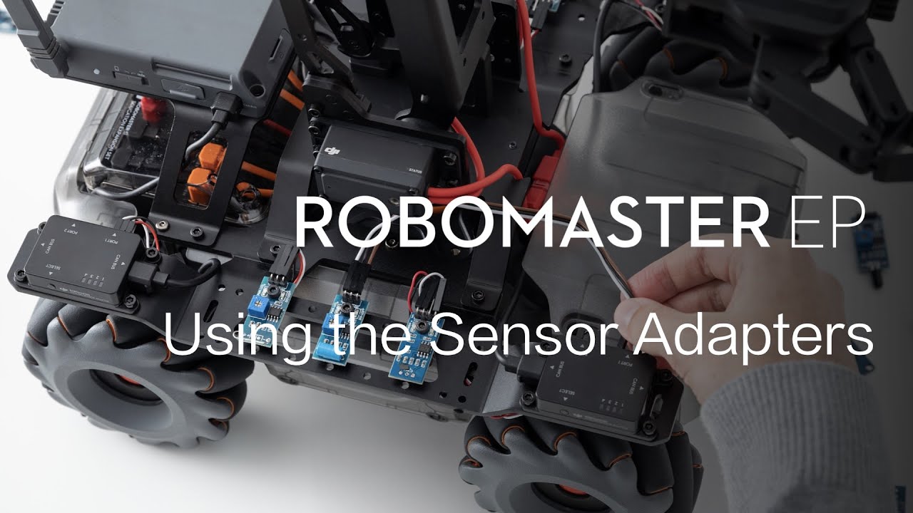 RoboMaster EP / EP Core | How to Use the Sensor Adapters