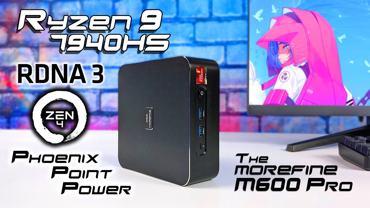 The M600 Pro Is An All New Ryzen 9 7940HS Small Foot Print PC! Its Crazy FAST