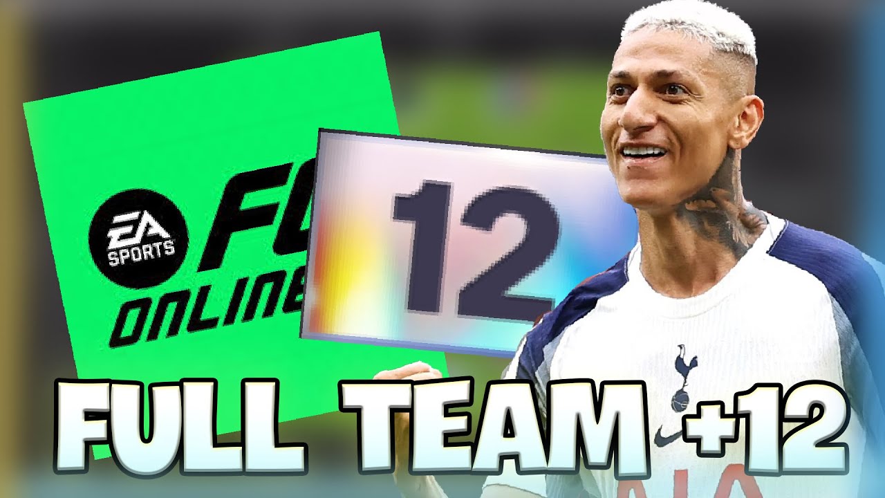 THỬ SỨC VỚI FULL ĐỘI HÌNH +12 BẠCH KIM CÀN QUÉT RANK TRONG FC ONLINE ???