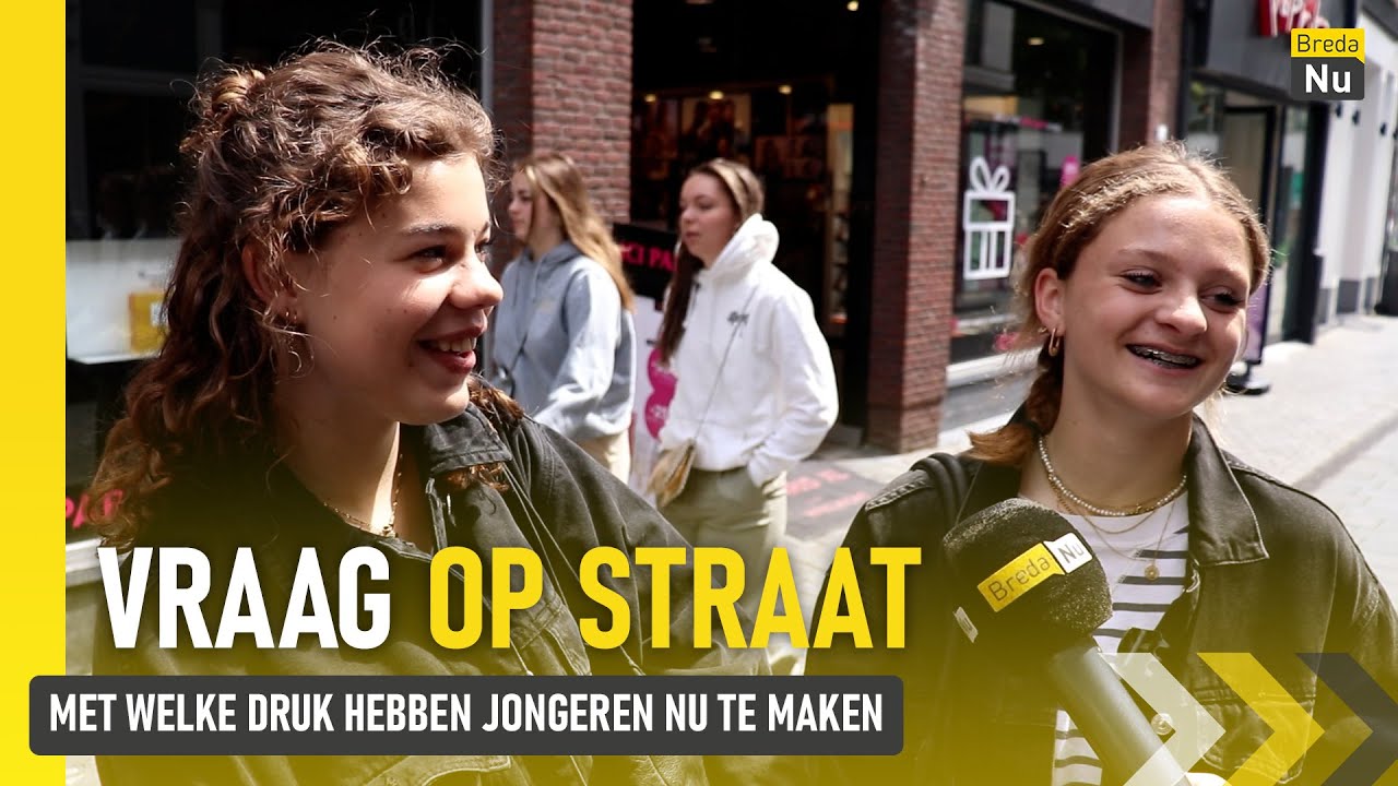 Met welke druk hebben jongeren nu te maken? I Vraag op Straat