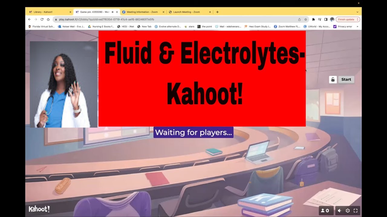 Fluid and Electrolytes and Acid Base Imbalance- Kahoot!